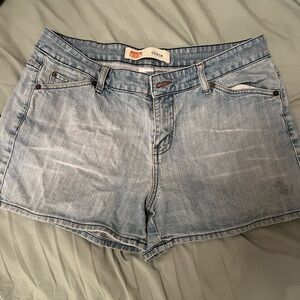 Route 66 Blue Jean Shorts Classic Casual Style